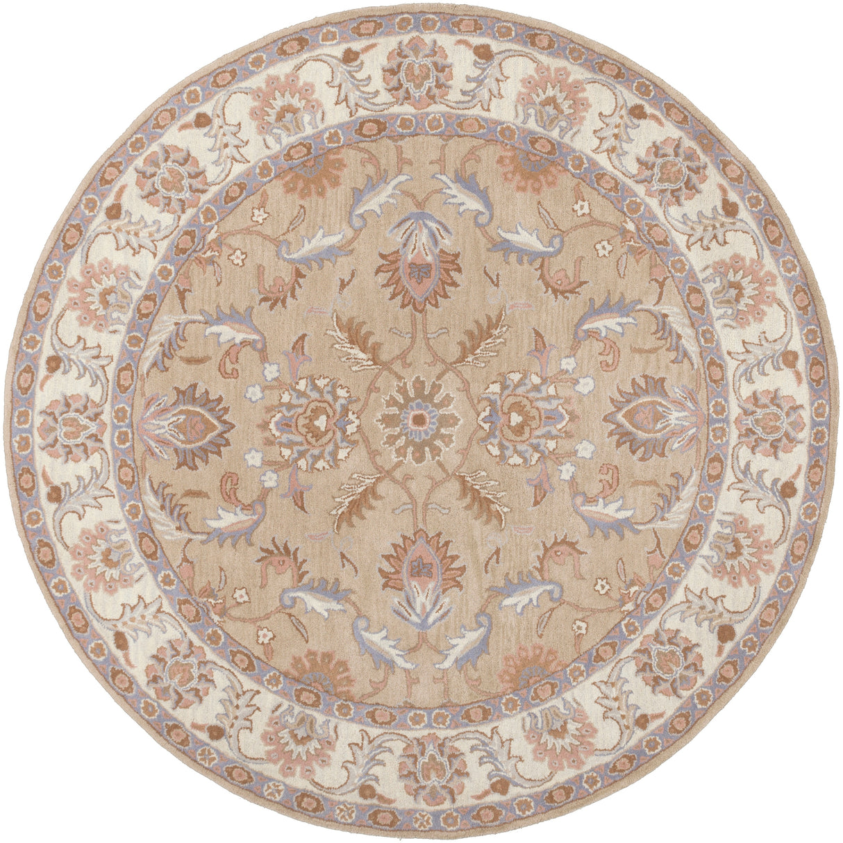 Artistic Weavers Coliseum Hand Tufted Traditional Border Wool Area Rug