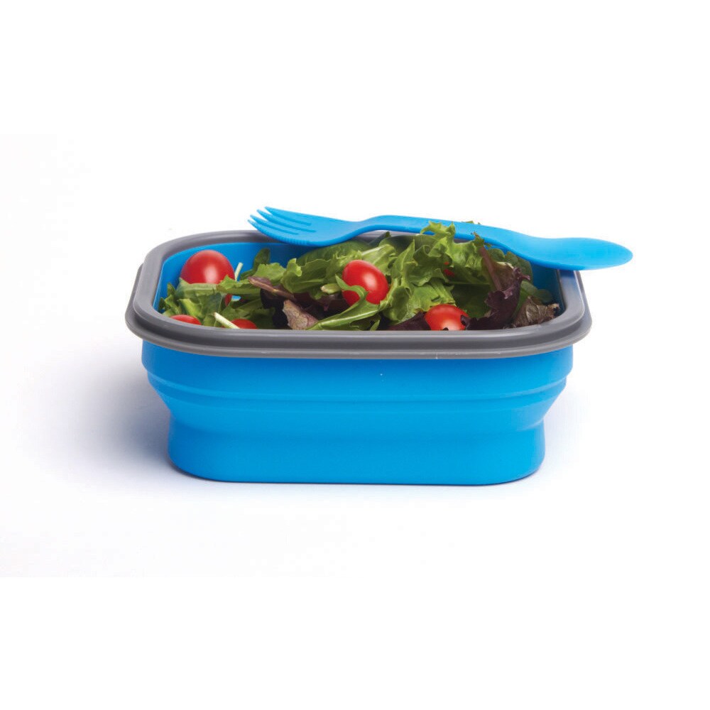 Eco Plastic Collapsible Single Section Lunch Kit