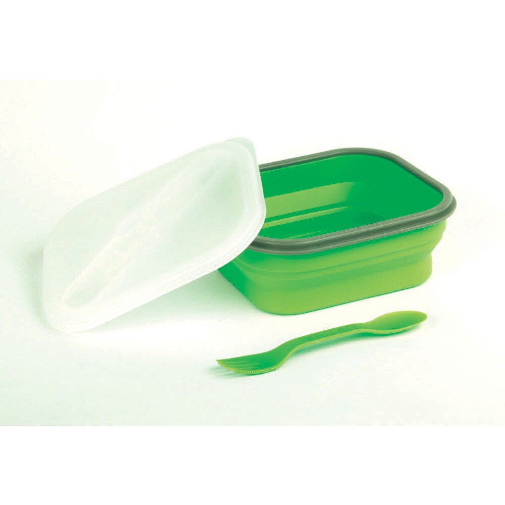 Eco Plastic Collapsible Single Section Lunch Kit