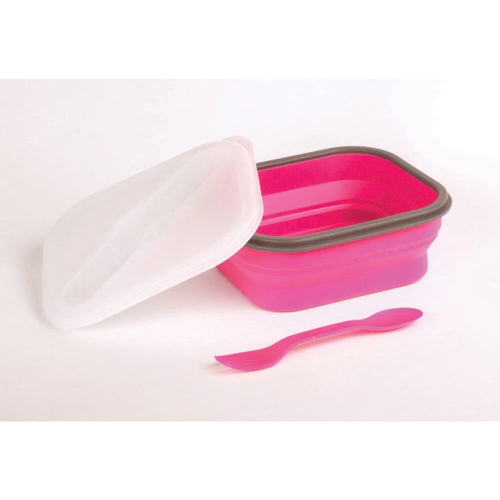 Eco Plastic Collapsible Single Section Lunch Kit
