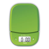 AWS Green Collapsible Countertop Digital Kitchen Scale