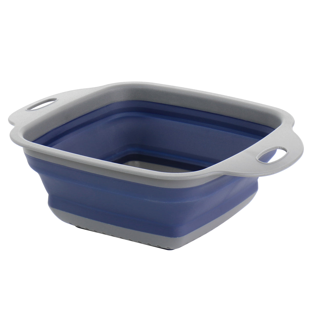 Collapsible Square Plastic Colander - One Piece