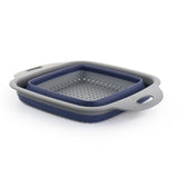 Collapsible Square Plastic Colander - One Piece