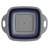 Collapsible Square Plastic Colander - One Piece