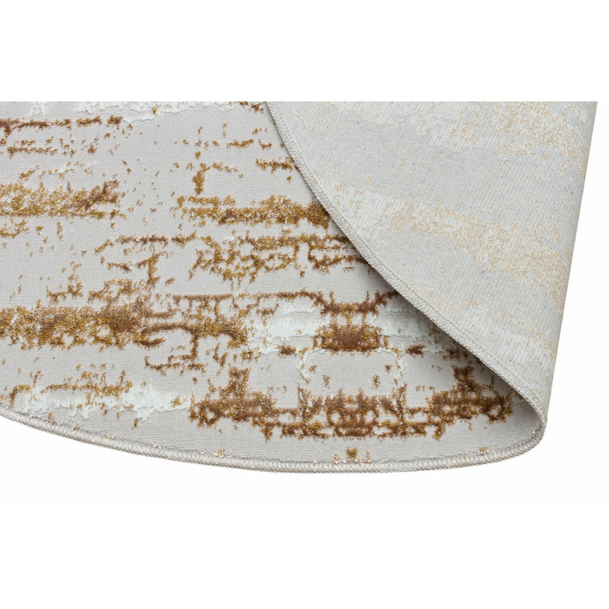 Collection Shimmer Skin Woven Round Area Rug,4' Round - 4' Round