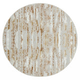 Collection Shimmer Skin Woven Round Area Rug,4' Round - 4' Round