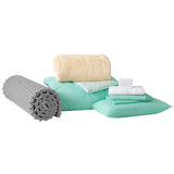 Porch & Den Biles Yucca/Hint of Mint Twin XL Dorm Room Bedding Set