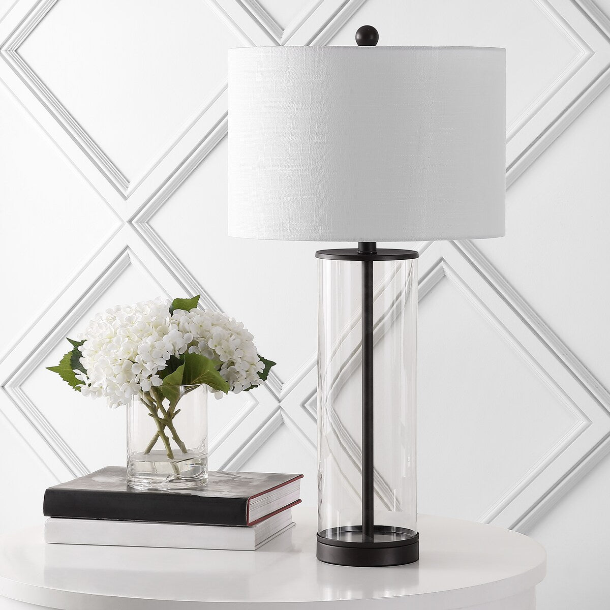 Collins 29.25" Glass LED Table Lamp by JONATHAN Y