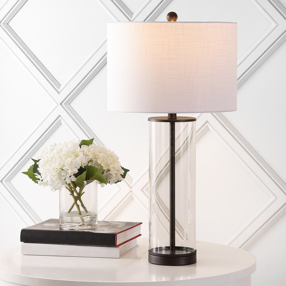 Collins 29.25" Glass LED Table Lamp by JONATHAN Y
