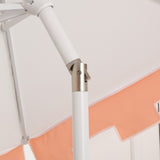 Collins 9 ft. Classic MidCentury Market Patio Umbrella with UV Protection, Auto-Tilt, Crank and Wind Vent, by JONATHAN Y