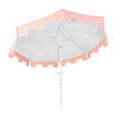 Collins 9 ft. Classic MidCentury Market Patio Umbrella with UV Protection, Auto-Tilt, Crank and Wind Vent, by JONATHAN Y