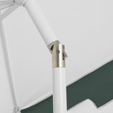 Collins 9 ft. Classic MidCentury Market Patio Umbrella with UV Protection, Auto-Tilt, Crank and Wind Vent, by JONATHAN Y