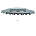 Collins 9 ft. Classic MidCentury Market Patio Umbrella with UV Protection, Auto-Tilt, Crank and Wind Vent, by JONATHAN Y