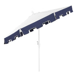 Collins 9 ft. Classic MidCentury Market Patio Umbrella with UV Protection, Auto-Tilt, Crank and Wind Vent, by JONATHAN Y