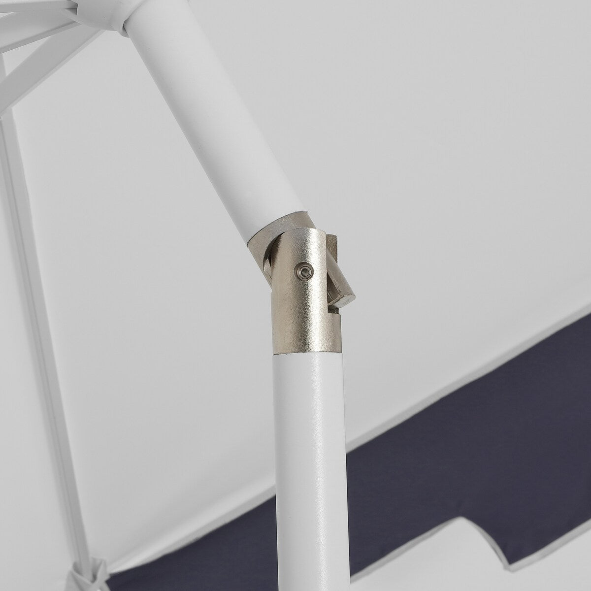 Collins 9 ft. Classic MidCentury Market Patio Umbrella with UV Protection, Auto-Tilt, Crank and Wind Vent, by JONATHAN Y