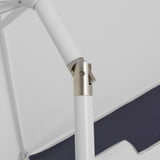 Collins 9 ft. Classic MidCentury Market Patio Umbrella with UV Protection, Auto-Tilt, Crank and Wind Vent, by JONATHAN Y