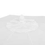 Collins 9 ft. Classic MidCentury Market Patio Umbrella with UV Protection, Auto-Tilt, Crank and Wind Vent, by JONATHAN Y