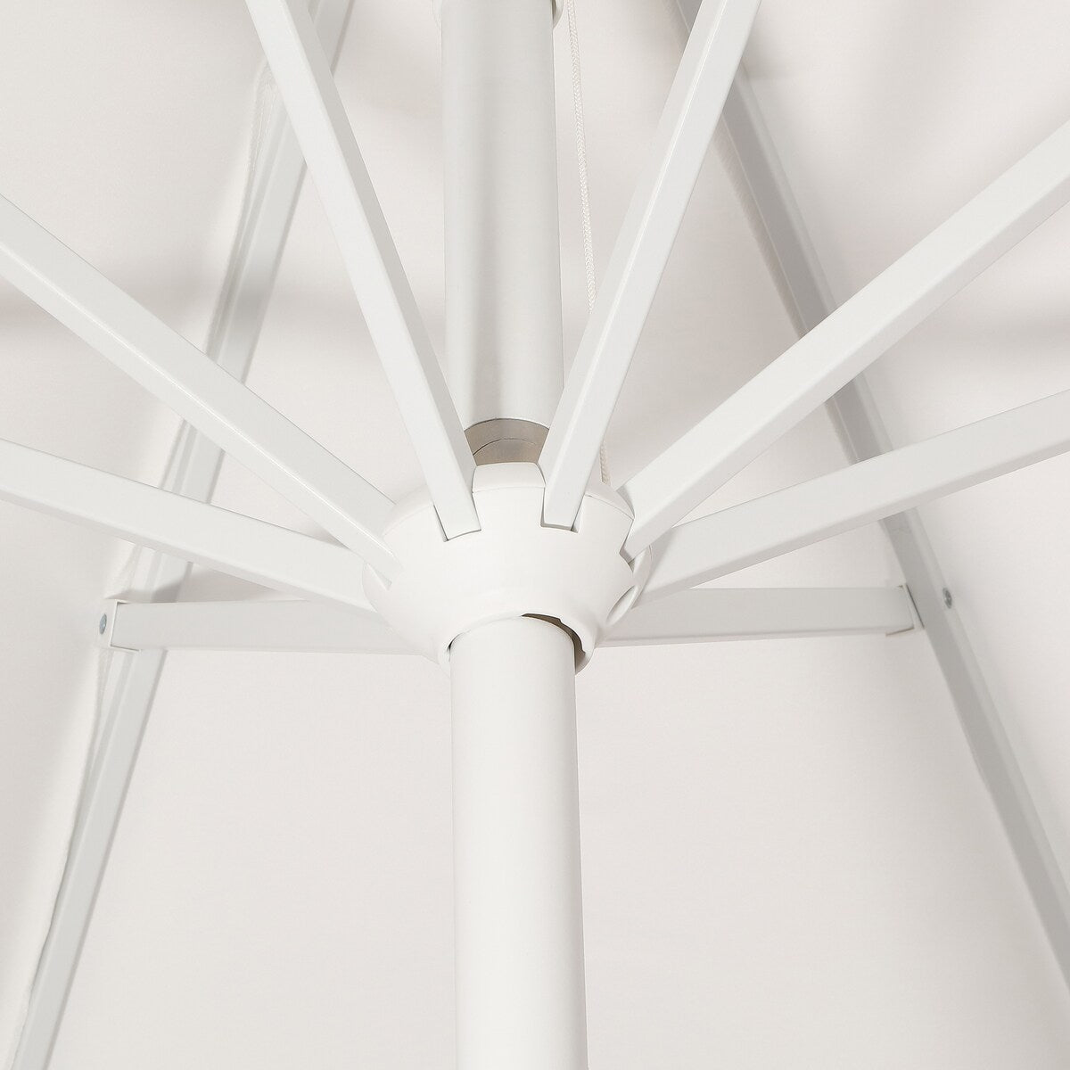Collins 9 ft. Classic MidCentury Market Patio Umbrella with UV Protection, Auto-Tilt, Crank and Wind Vent, by JONATHAN Y