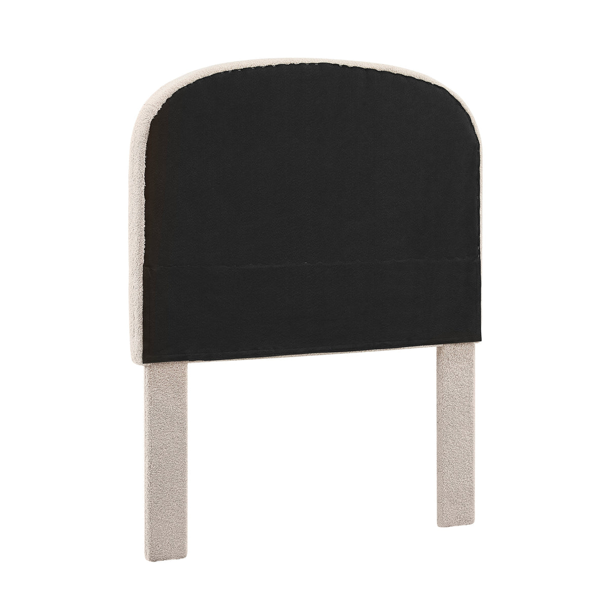 Collymore Natural Sherpa Fleece Headboard