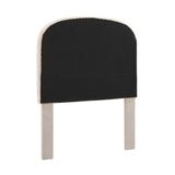 Collymore Natural Sherpa Fleece Headboard