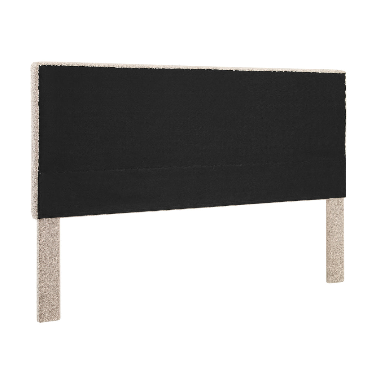 Collymore Natural Sherpa Fleece Headboard