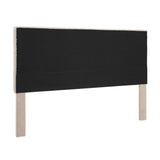 Collymore Natural Sherpa Fleece Headboard