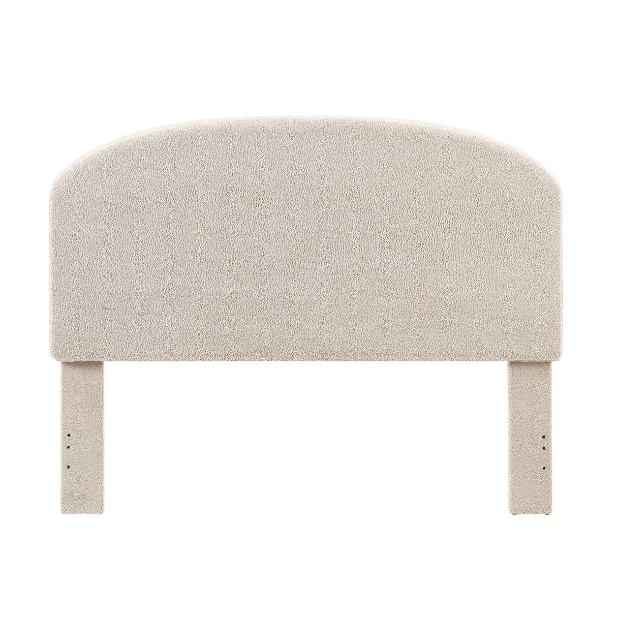 Collymore Natural Sherpa Fleece Headboard