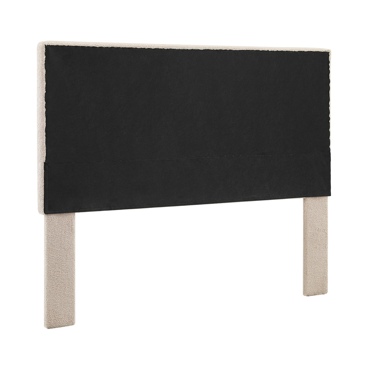 Collymore Natural Sherpa Fleece Headboard