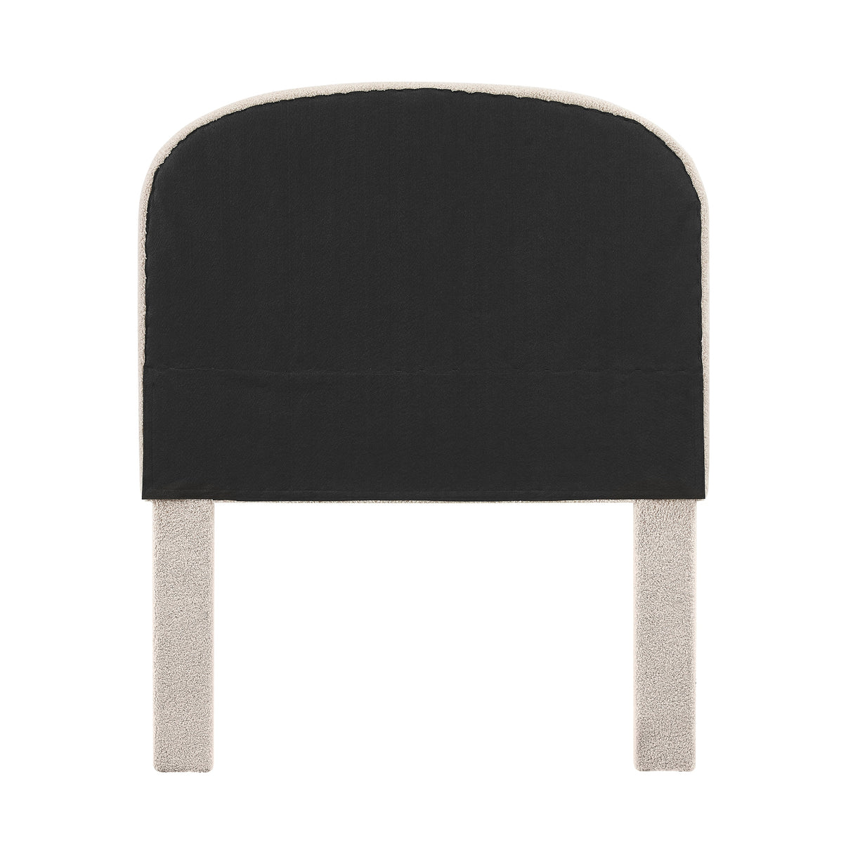 Collymore Natural Sherpa Fleece Headboard