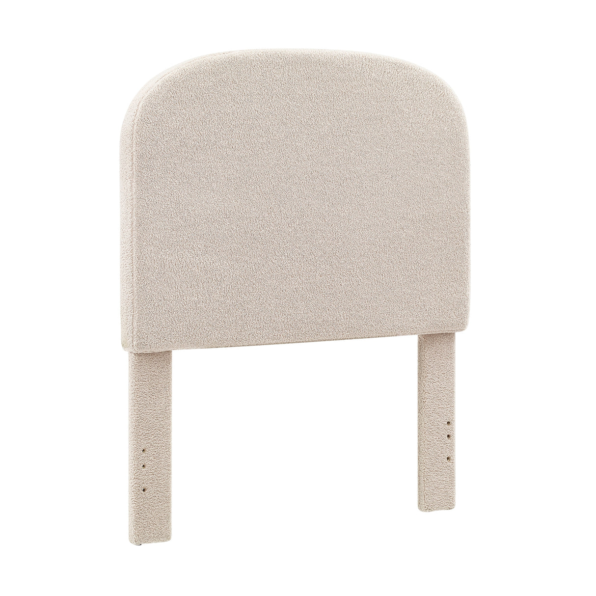 Collymore Natural Sherpa Fleece Headboard