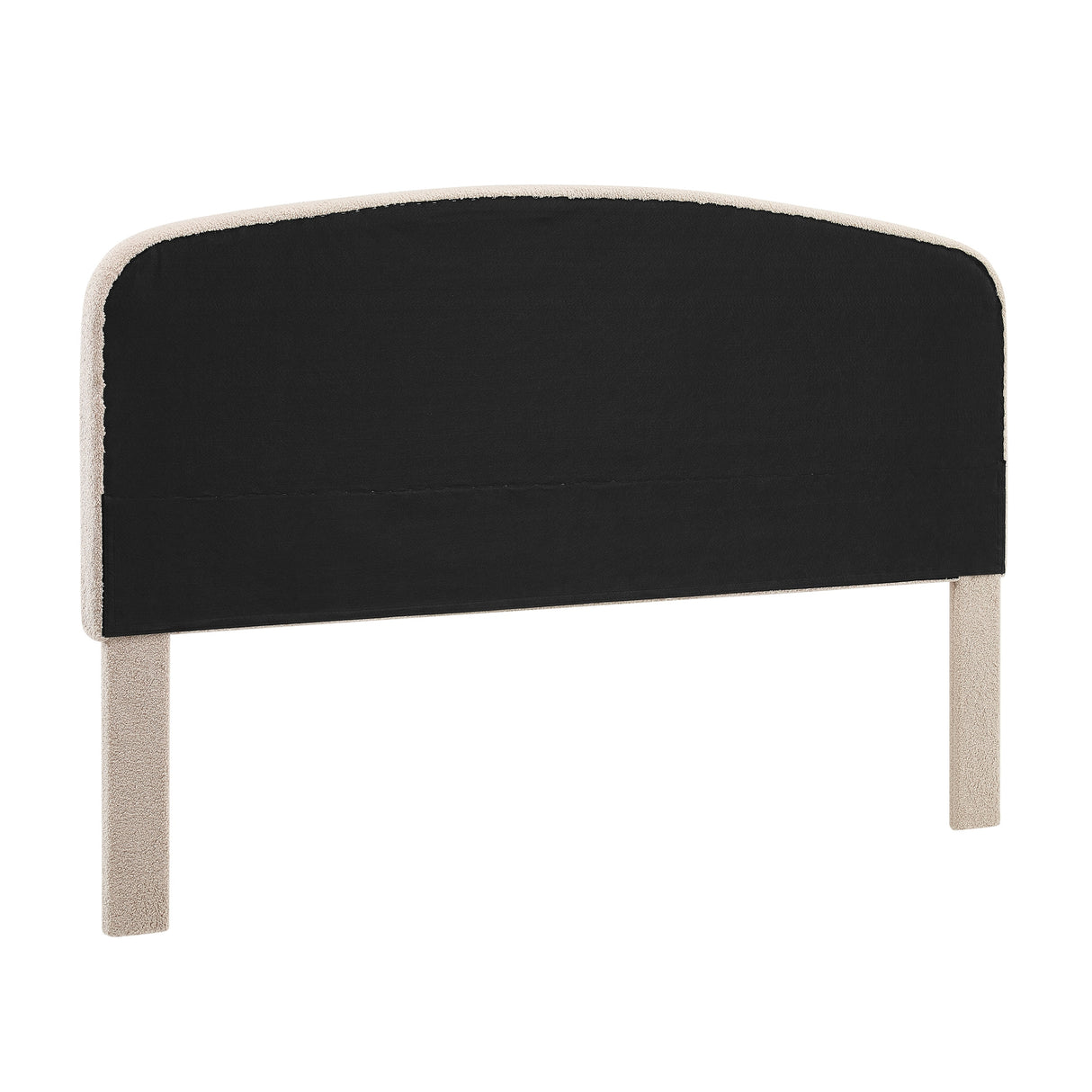 Collymore Natural Sherpa Fleece Headboard