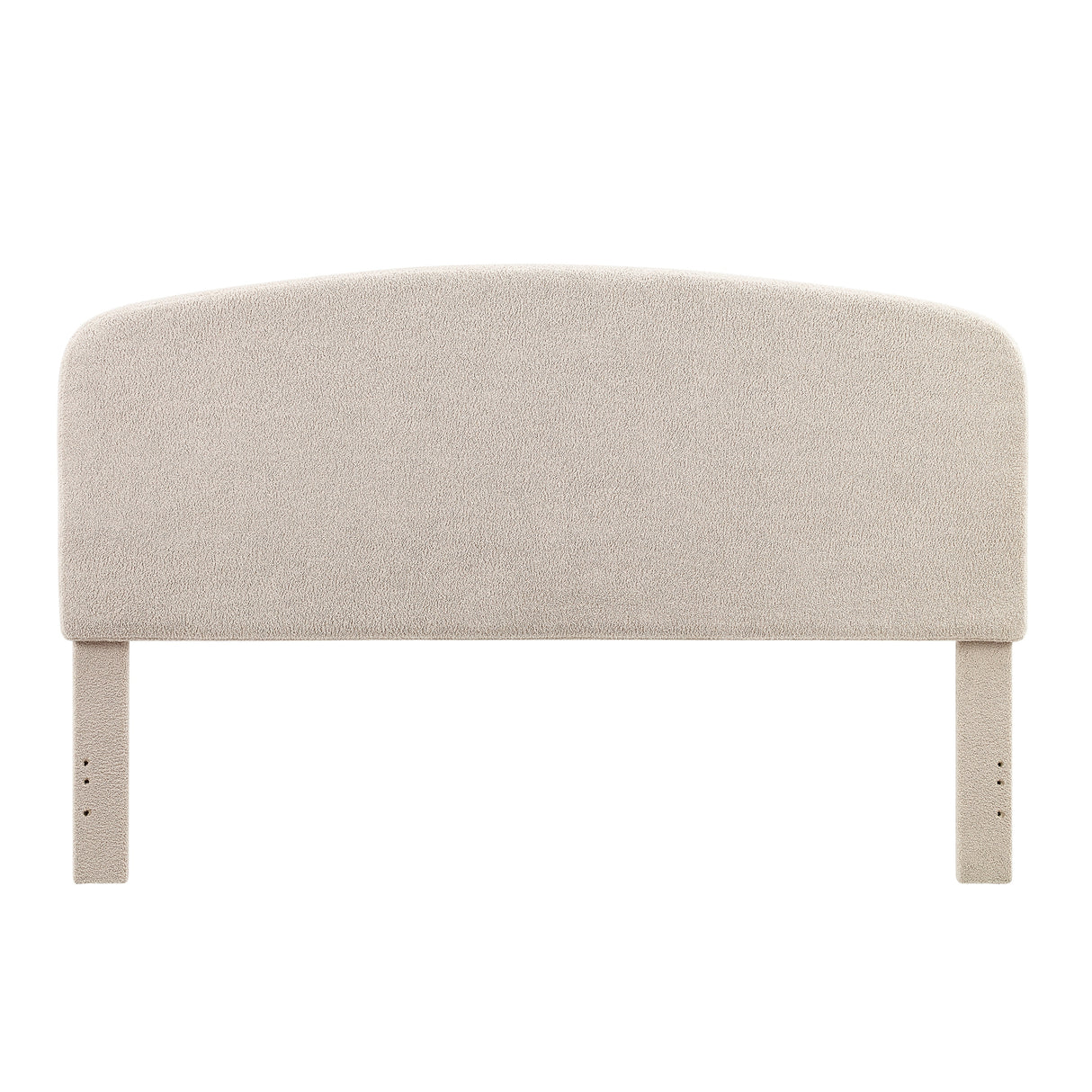 Collymore Natural Sherpa Fleece Headboard