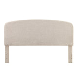 Collymore Natural Sherpa Fleece Headboard