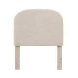 Collymore Natural Sherpa Fleece Headboard