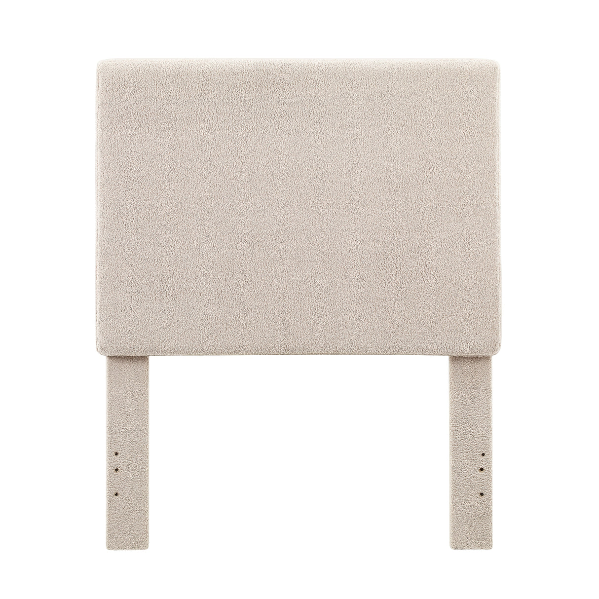 Collymore Natural Sherpa Fleece Headboard