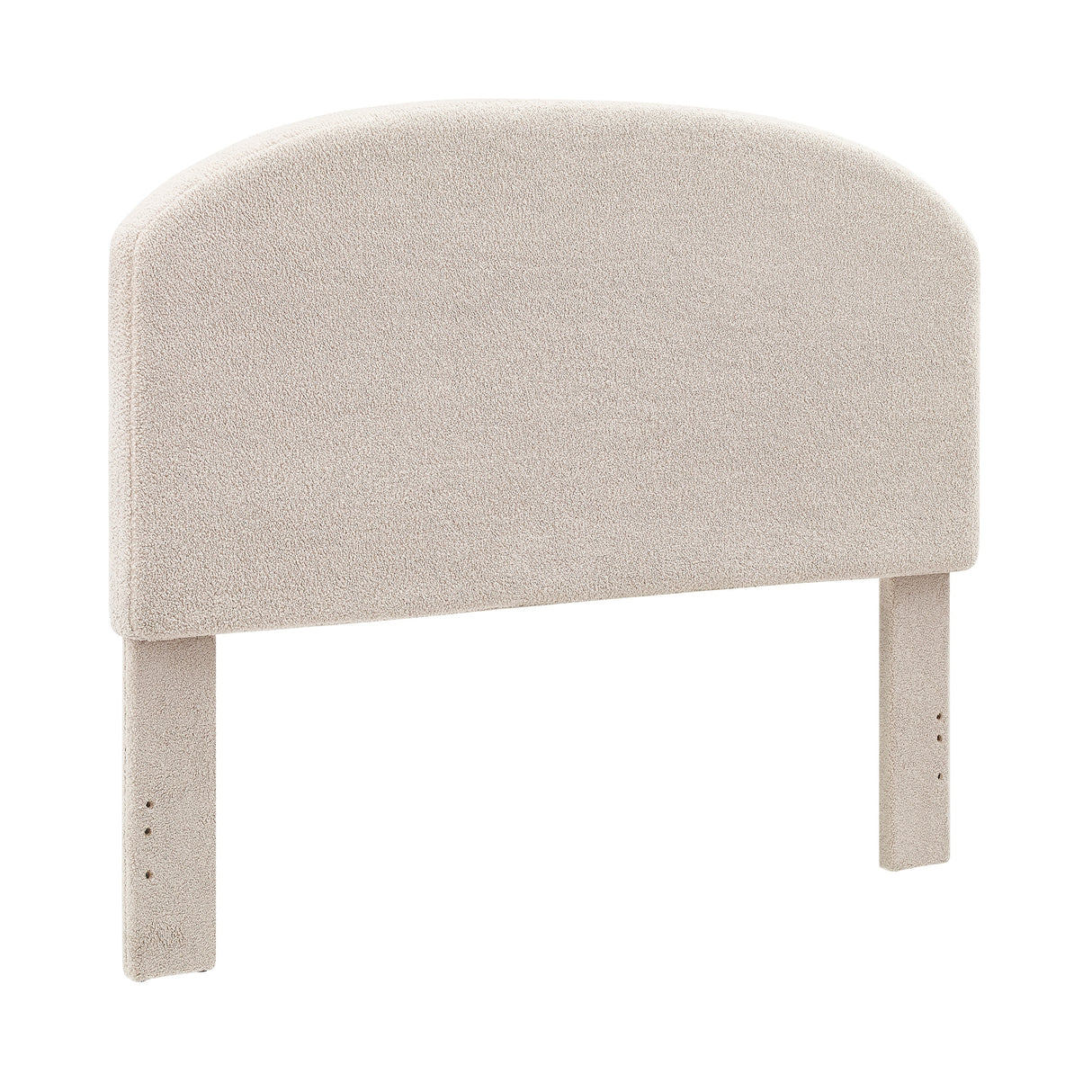 Collymore Natural Sherpa Fleece Headboard