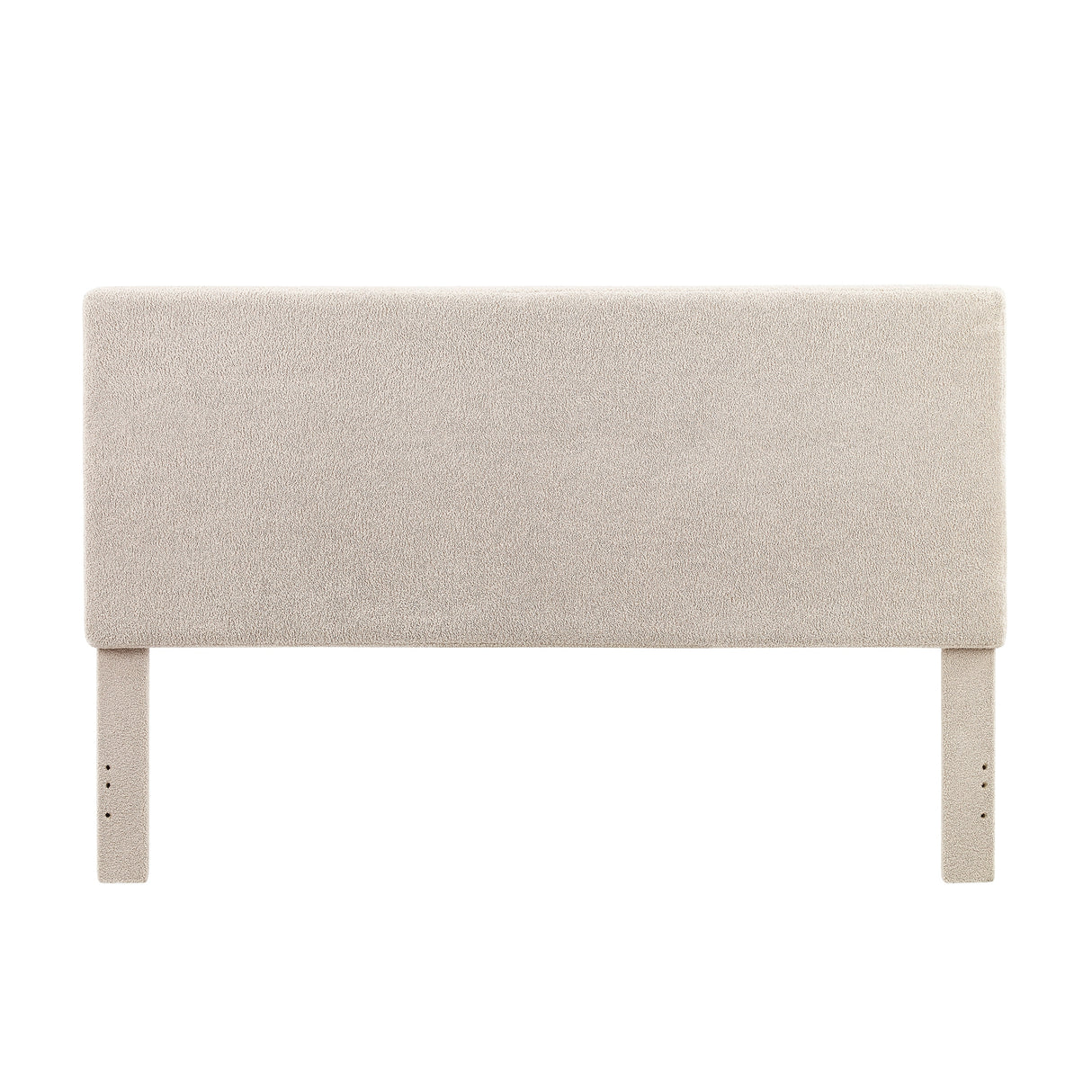 Collymore Natural Sherpa Fleece Headboard