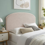 Collymore Natural Sherpa Fleece Headboard