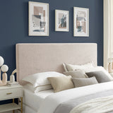 Collymore Natural Sherpa Fleece Headboard