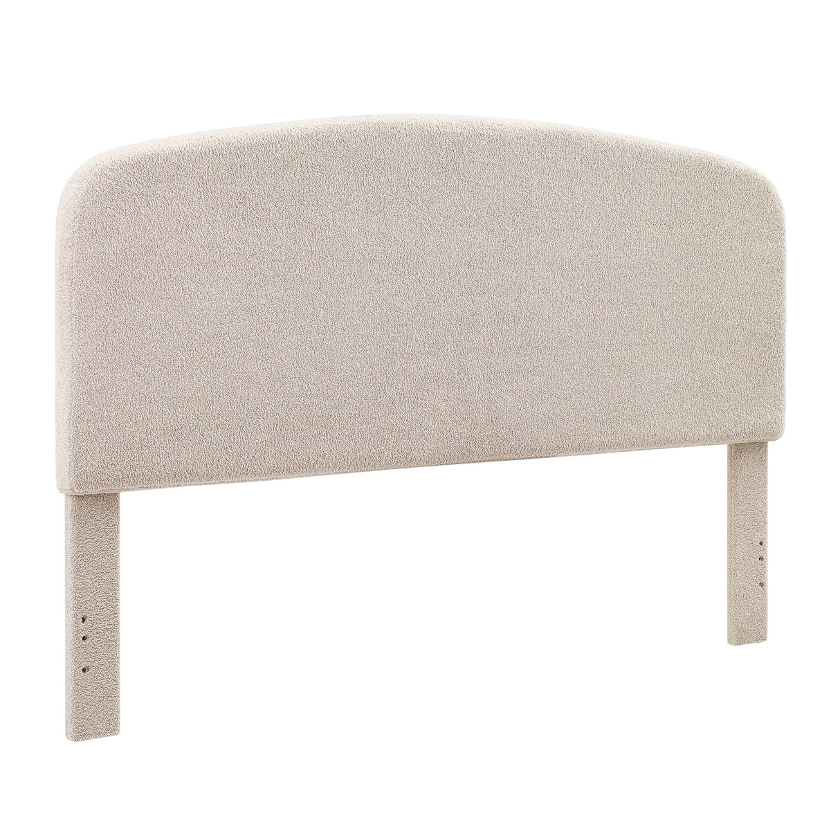Collymore Natural Sherpa Fleece Headboard