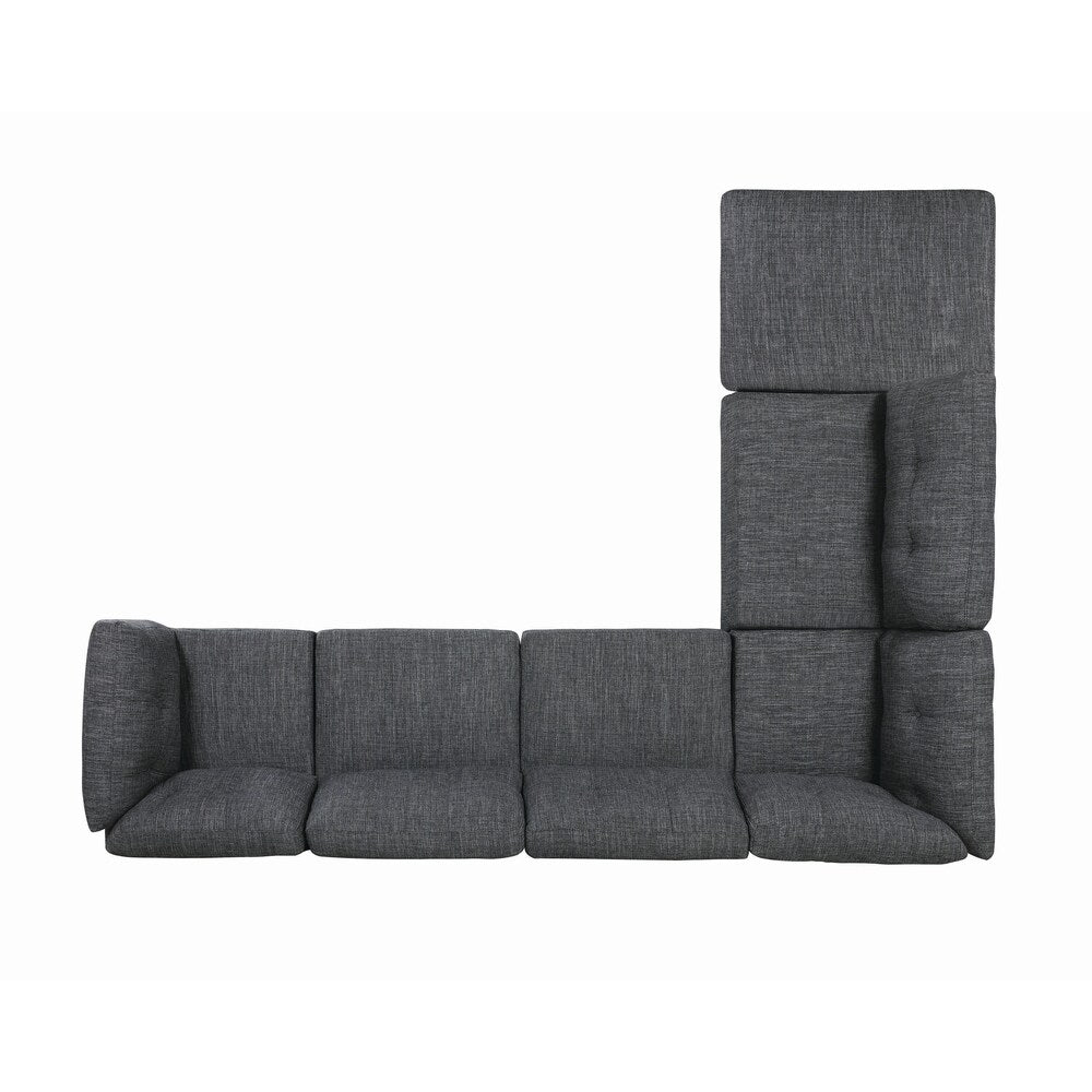 Colm Dark Grey Upholstered Corner