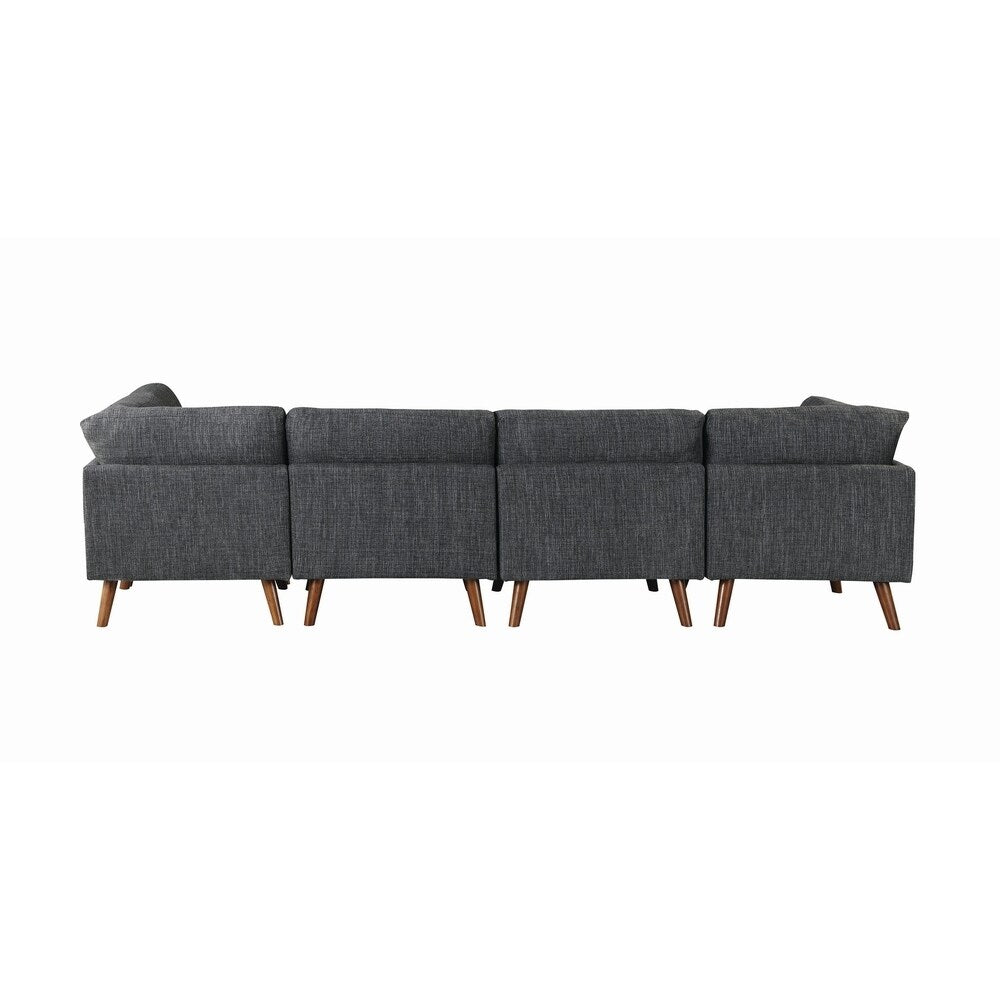 Colm Dark Grey Upholstered Corner