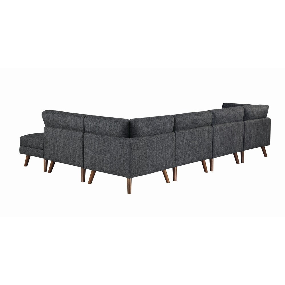 Colm Dark Grey Upholstered Corner