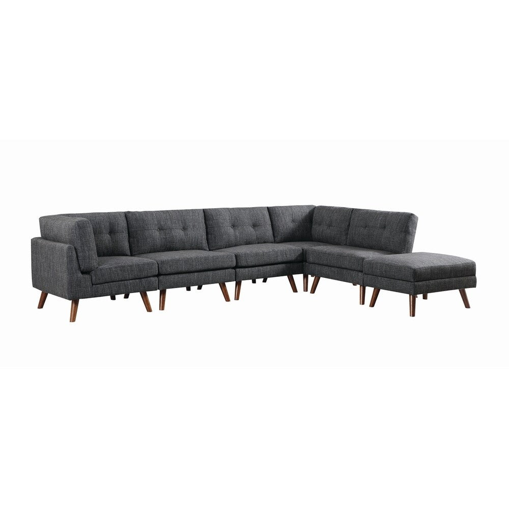 Colm Dark Grey Upholstered Corner