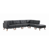 Colm Dark Grey Upholstered Corner