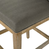 Coloma Fabric and Rubberwood 31 Inch Barstools (Set of 2) by Christopher Knight Home