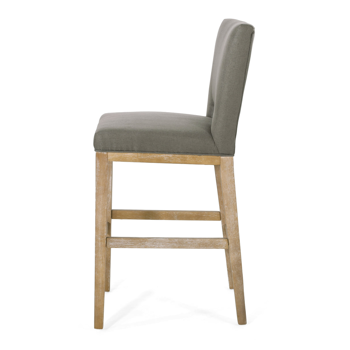Coloma Fabric and Rubberwood 31 Inch Barstools (Set of 2) by Christopher Knight Home