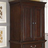 Colonial Classics Dark Cherry Pantry Cabinet