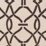 Colonial Home Cream Geometric Handmade Area Rug - 8' x 11'
