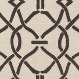 Colonial Home Cream Geometric Handmade Area Rug - 8' x 11'